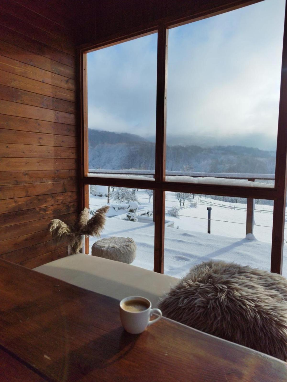 Le Chalet M - Cabana Cu O Panorama De Poveste. Surdesti  Exterior photo